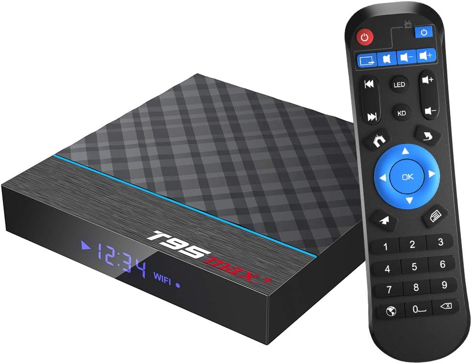 Nome Deturewell Android Box, T95 Max+ Android 9.0 Tv Box 4Gb Ram 32Gb Rom Amlogic S905X3 Box Tv 3D 8K Bt4.0 2.4G/5.0Ghz Dual-Band Wifil Prodotto